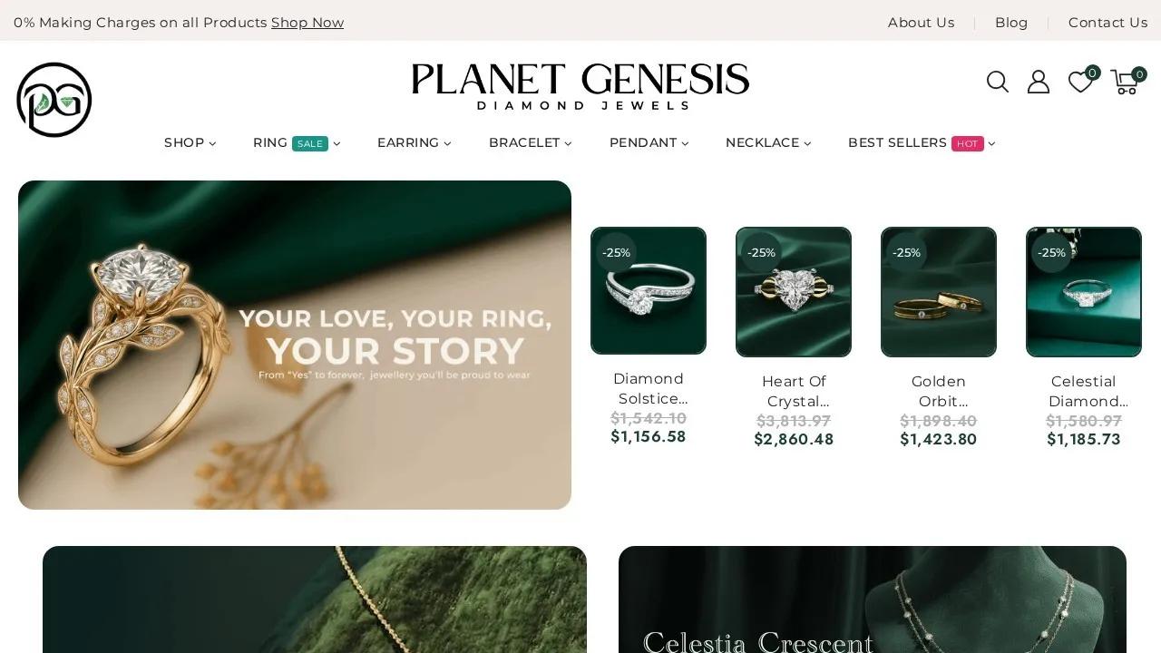 Planet Genesis live site